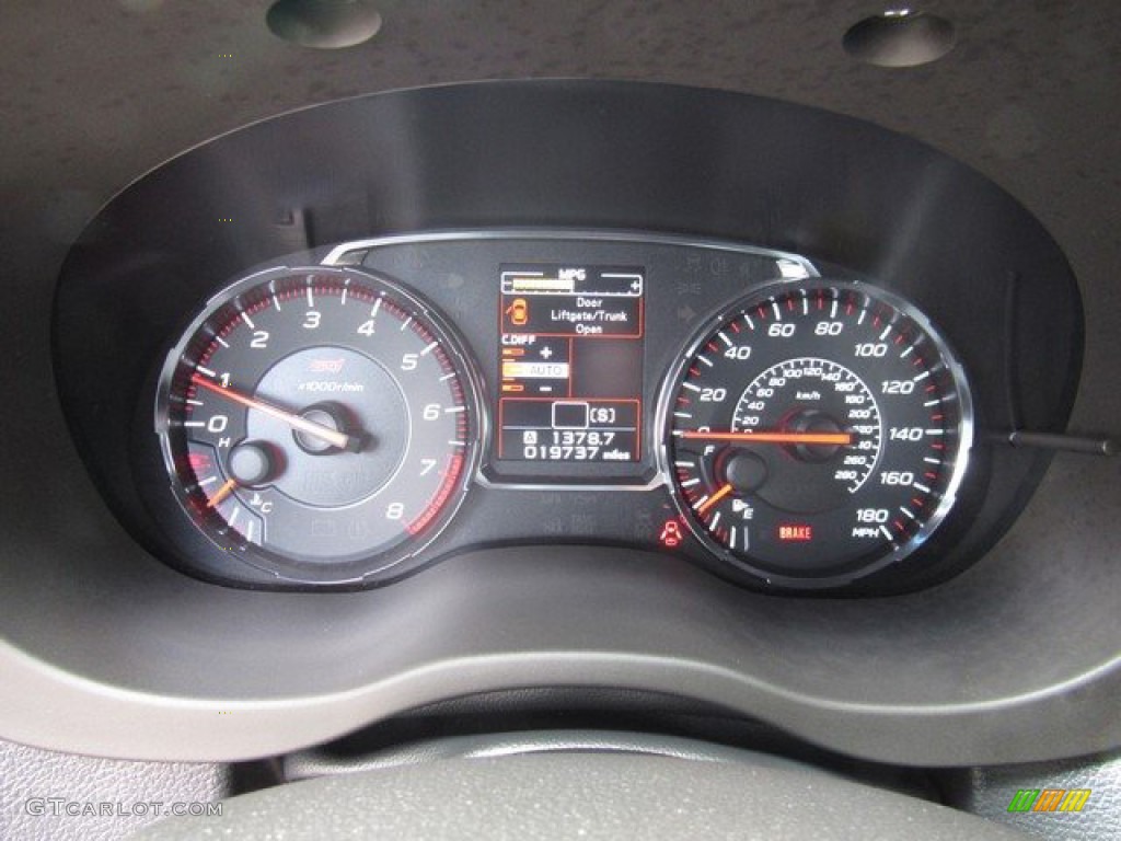 2018 Subaru WRX STI Gauges Photo #134615799