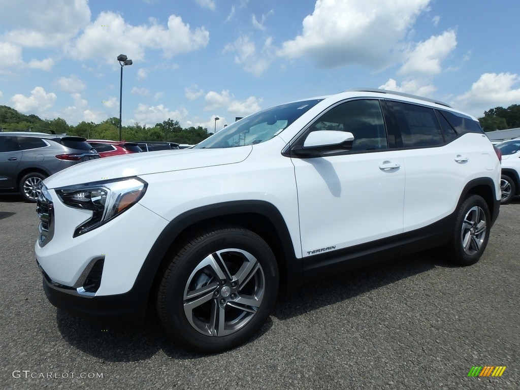 Summit White 2020 GMC Terrain SLT AWD Exterior Photo #134616214