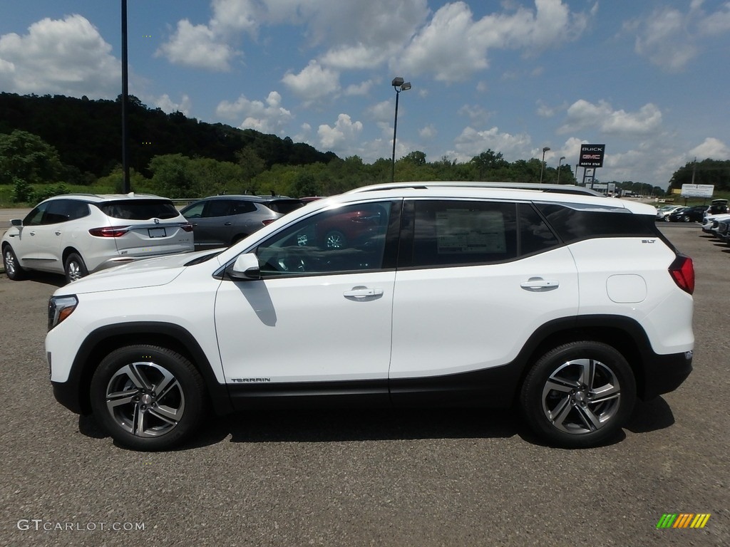 Summit White 2020 GMC Terrain SLT AWD Exterior Photo #134616333