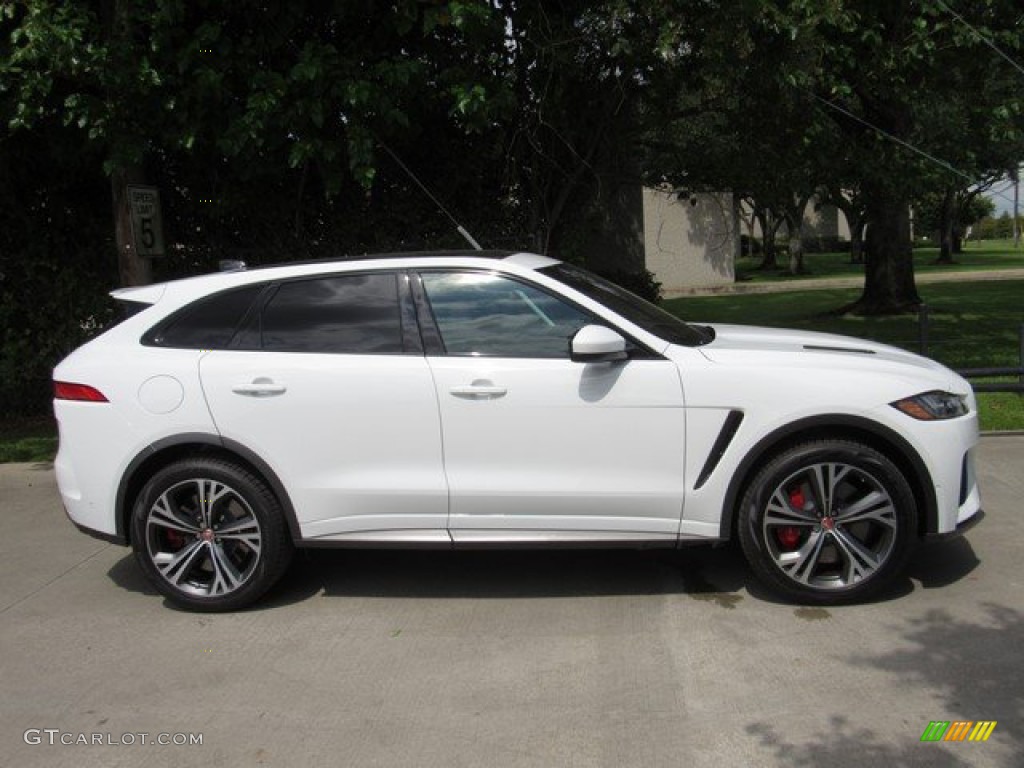 Fuji White 2020 Jaguar F-PACE SVR Exterior Photo #134618475