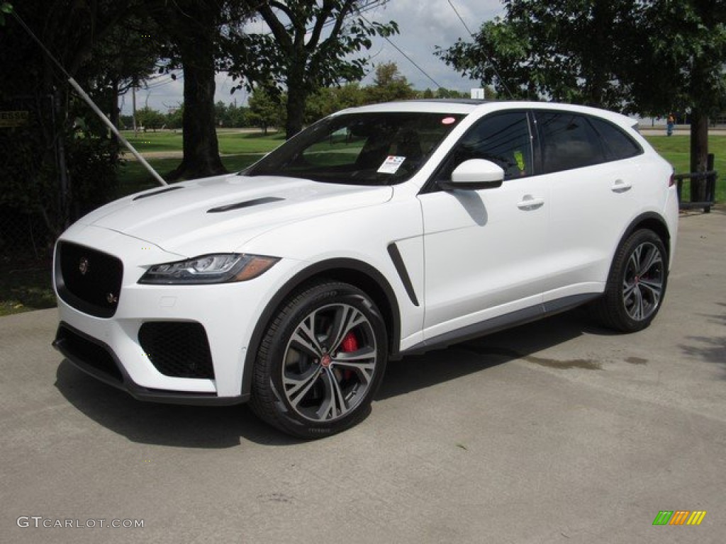 Fuji White 2020 Jaguar F-PACE SVR Exterior Photo #134618526
