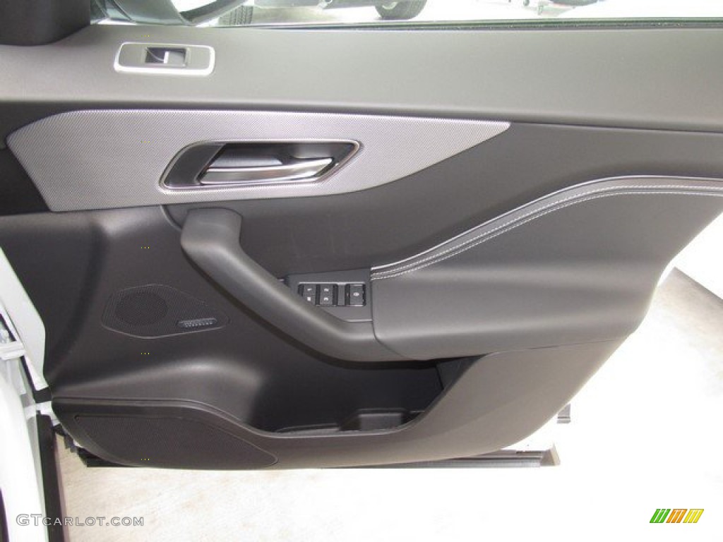 2020 Jaguar F-PACE SVR Ebony Door Panel Photo #134618658
