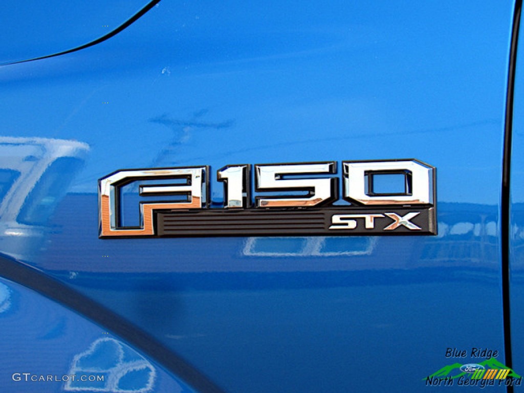 2019 F150 STX SuperCrew 4x4 - Velocity Blue / Black photo #33