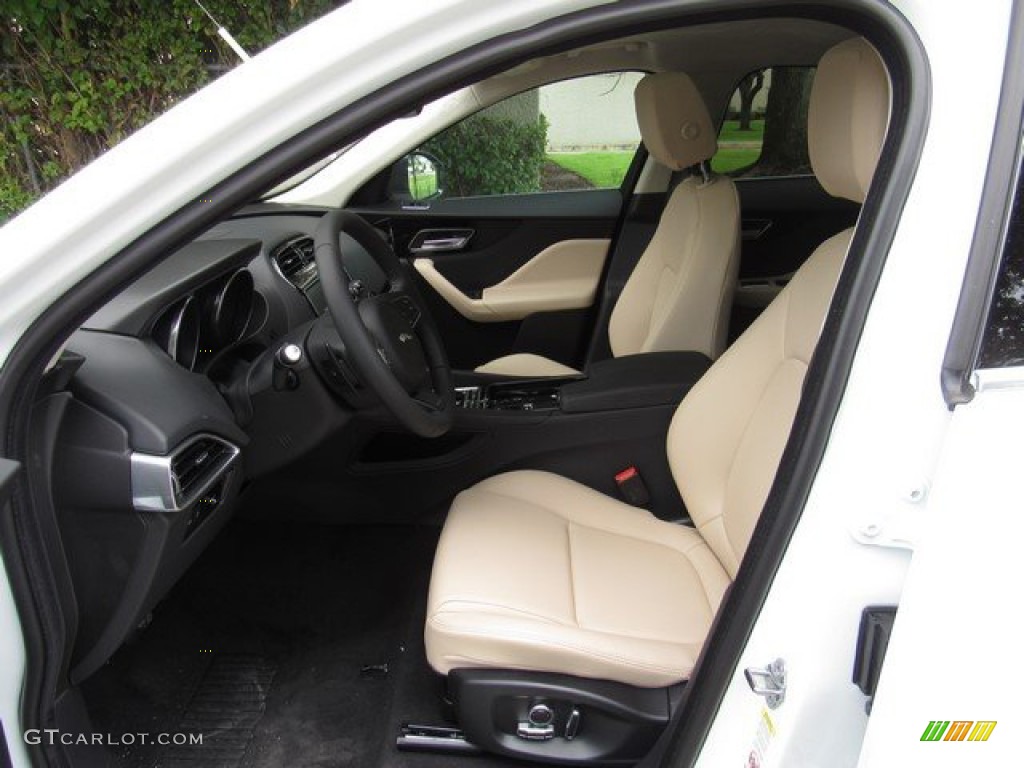 Latte Interior 2020 Jaguar F-PACE 25t Premium Photo #134618988