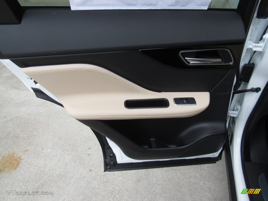 2020 Jaguar F-PACE 25t Premium Latte Door Panel Photo #134619255