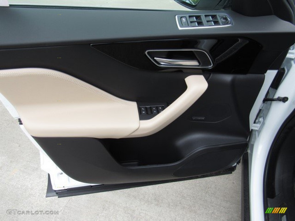 2020 Jaguar F-PACE 25t Premium Latte Door Panel Photo #134619270