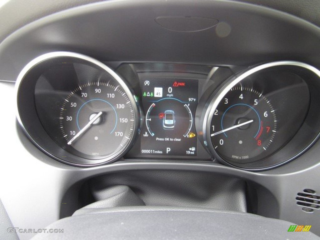 2020 Jaguar F-PACE 25t Premium Gauges Photo #134619366