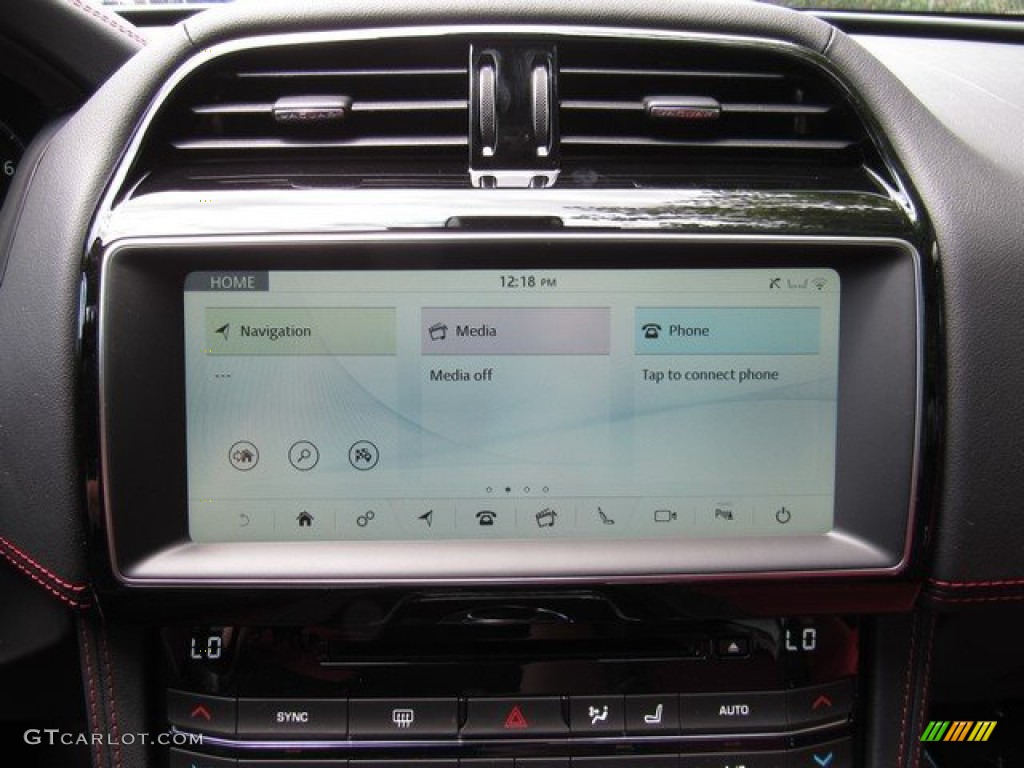 2020 Jaguar F-PACE 25t Checkered Flag Edition Controls Photo #134619975