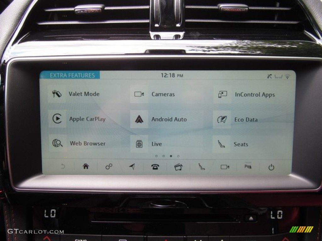 2020 Jaguar F-PACE 25t Checkered Flag Edition Controls Photo #134619990
