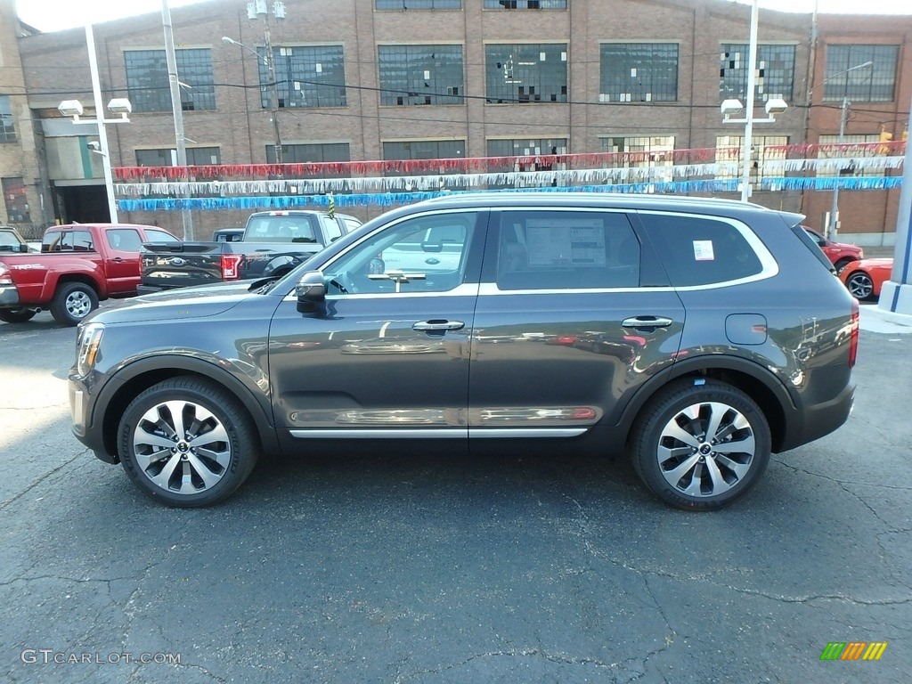 Gravity Grey 2020 Kia Telluride S AWD Exterior Photo #134620029