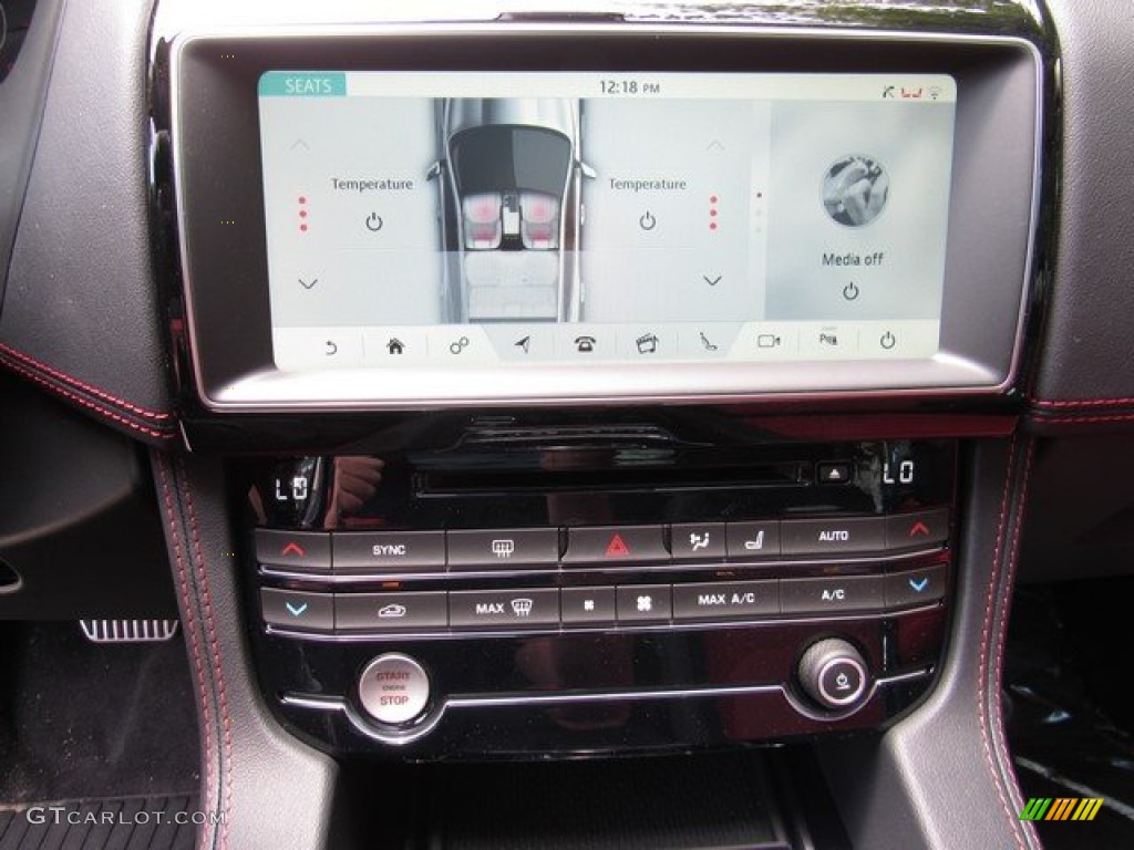 2020 Jaguar F-PACE 25t Checkered Flag Edition Controls Photo #134620056