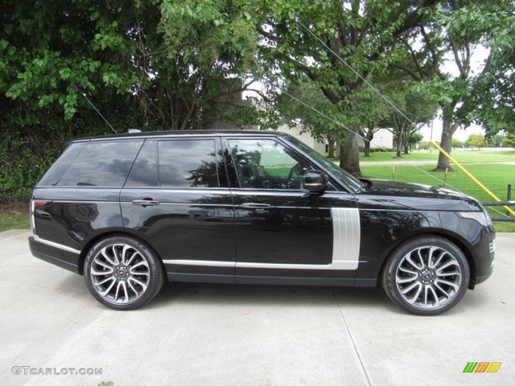 Santorini Black Metallic 2020 Land Rover Range Rover Autobiography Exterior Photo #134620158