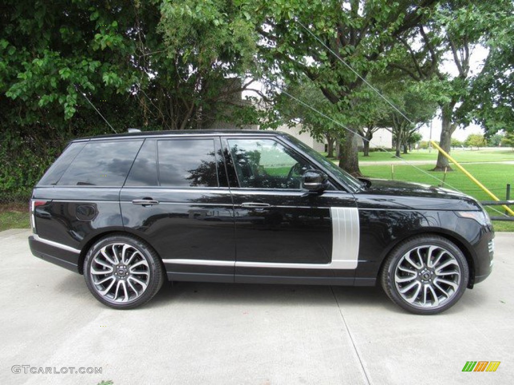 2020 Range Rover Autobiography - Santorini Black Metallic / Ebony photo #6