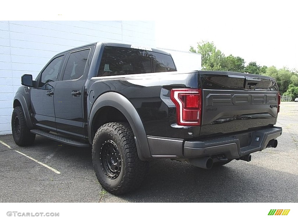 2018 F150 SVT Raptor SuperCrew 4x4 - Shadow Black / Raptor Black photo #2