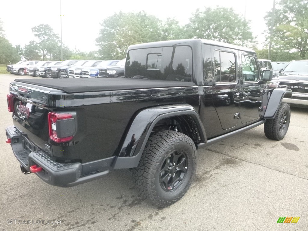 2020 Gladiator Rubicon 4x4 - Black / Black photo #5