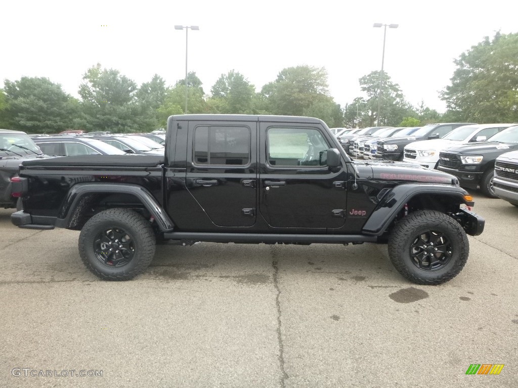 2020 Gladiator Rubicon 4x4 - Black / Black photo #6