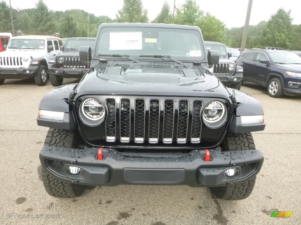 2020 Gladiator Rubicon 4x4 - Black / Black photo #8