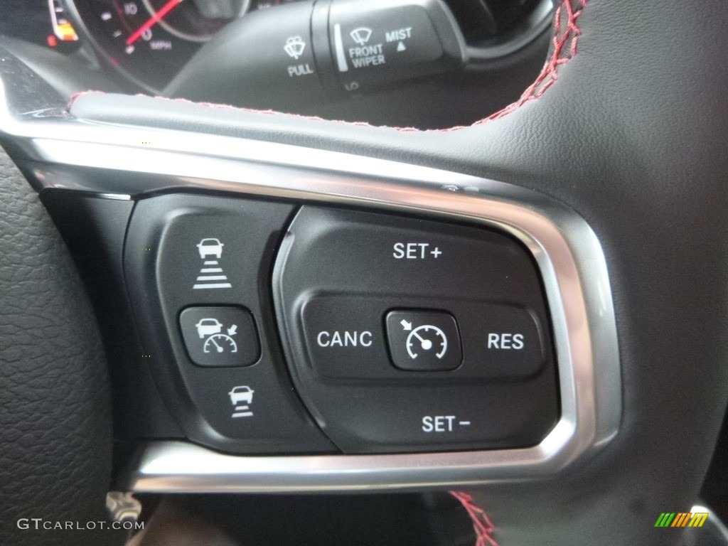 2020 Jeep Gladiator Rubicon 4x4 Black Steering Wheel Photo #134623790