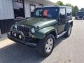 2008 Rescue Green Metallic Jeep Wrangler Sahara 4x4  photo #8