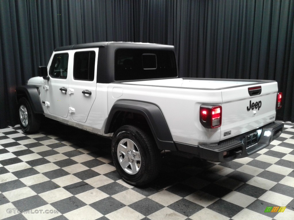 2020 Gladiator Sport 4x4 - Bright White / Black photo #8