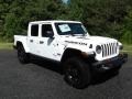 2020 Bright White Jeep Gladiator Rubicon 4x4  photo #4