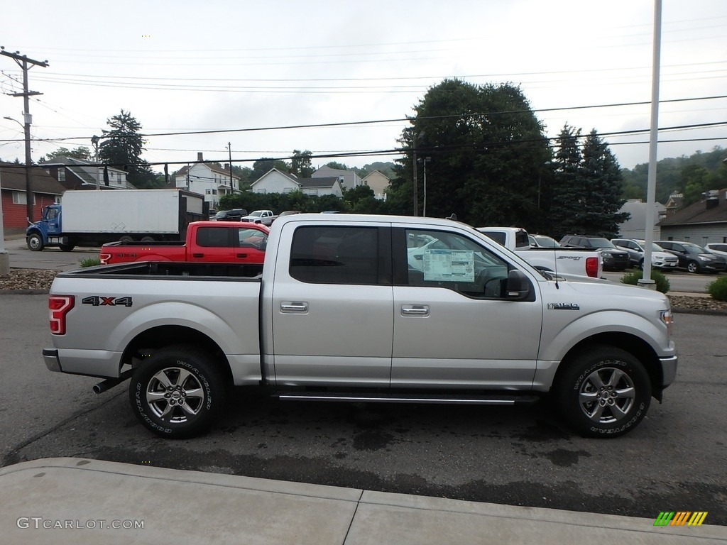 2019 F150 XLT SuperCrew 4x4 - Ingot Silver / Earth Gray photo #4