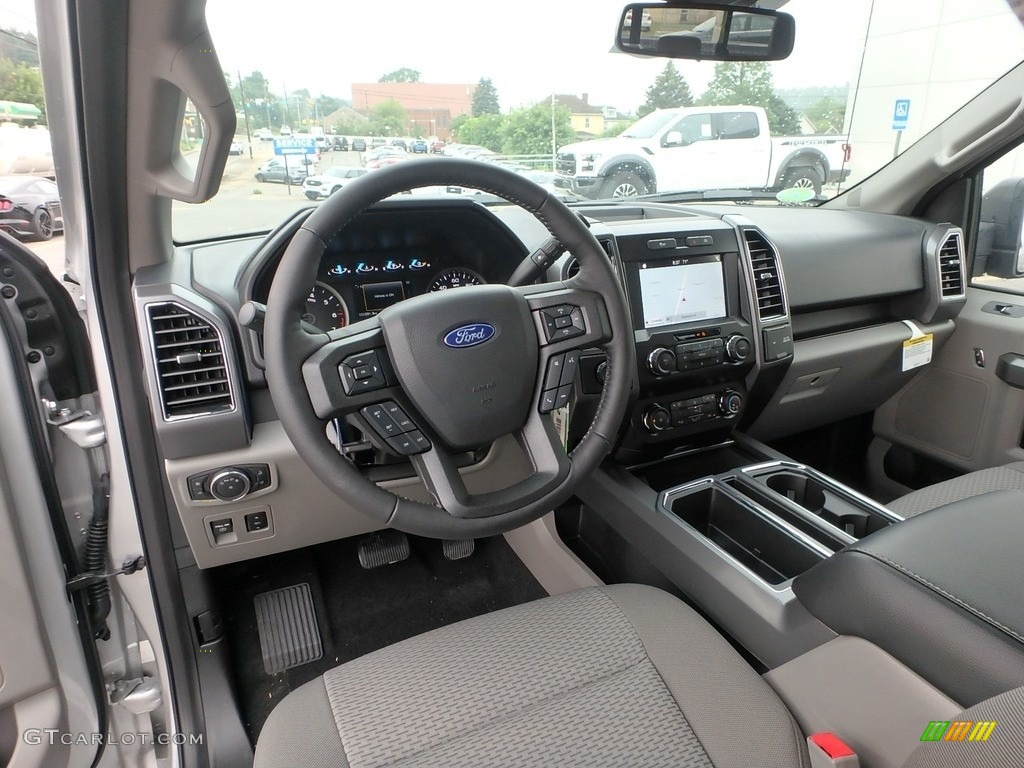 2019 F150 XLT SuperCrew 4x4 - Ingot Silver / Earth Gray photo #14