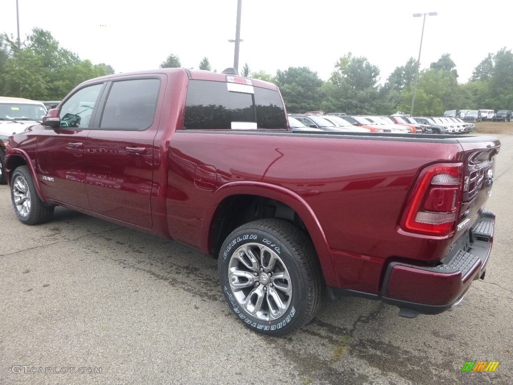 2019 1500 Laramie Crew Cab 4x4 - Delmonico Red Pearl / Black photo #3