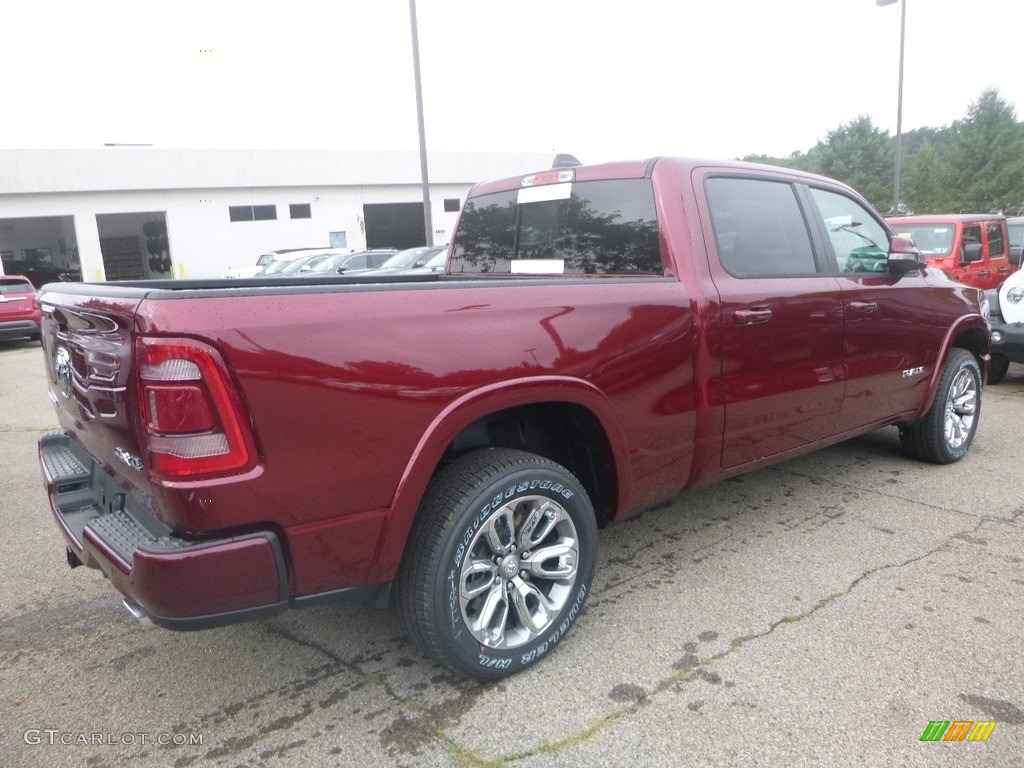 2019 1500 Laramie Crew Cab 4x4 - Delmonico Red Pearl / Black photo #5