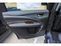Ebony 2020 Acura MDX Technology Door Panel