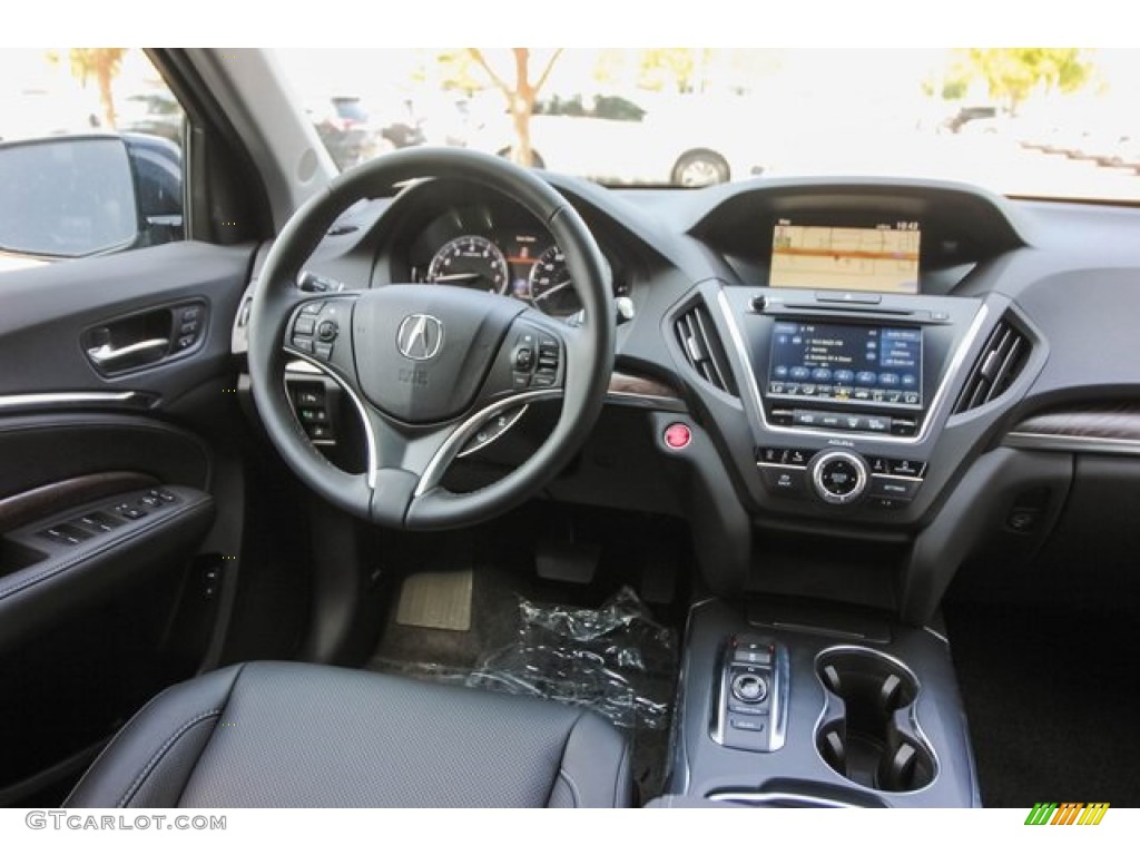 2020 Acura MDX Technology Ebony Dashboard Photo #134628617