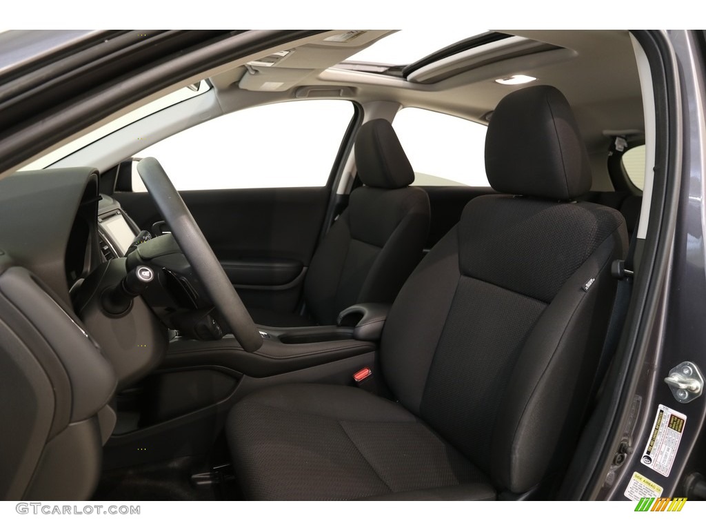 2016 HR-V EX AWD - Modern Steel Metallic / Black photo #5