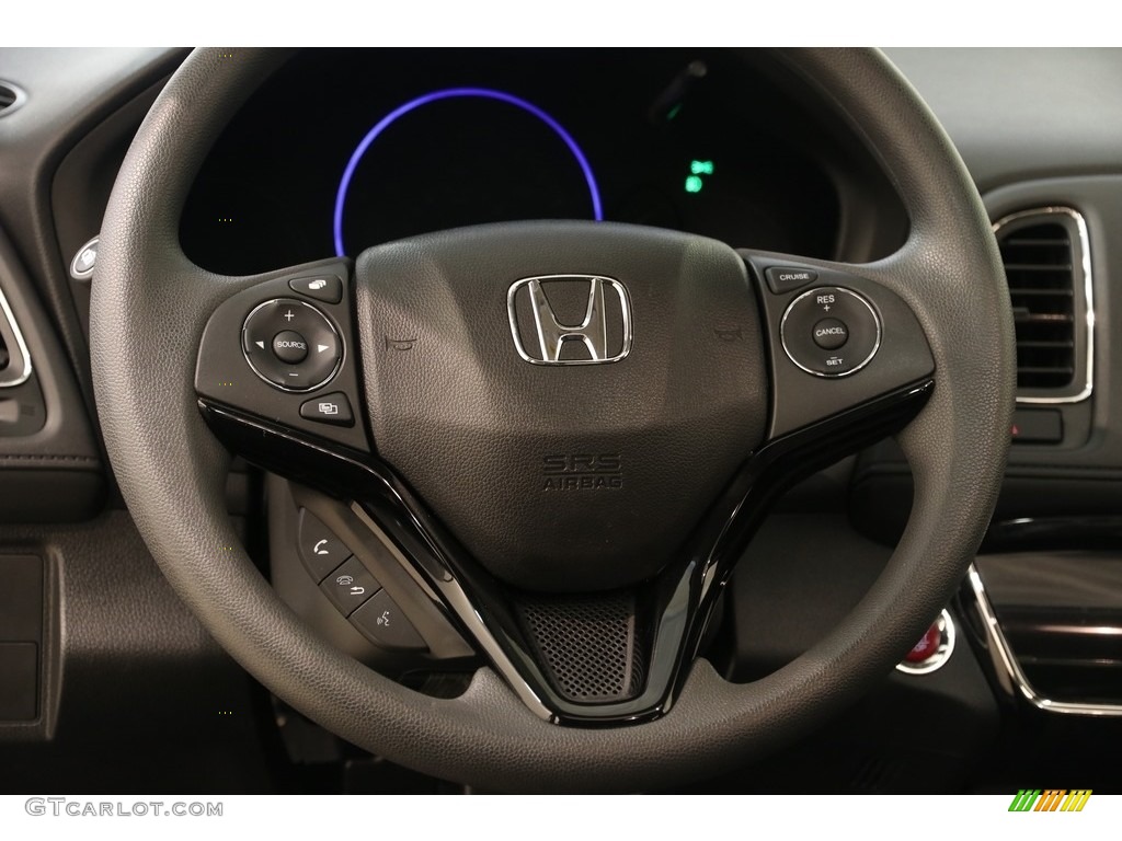 2016 HR-V EX AWD - Modern Steel Metallic / Black photo #8