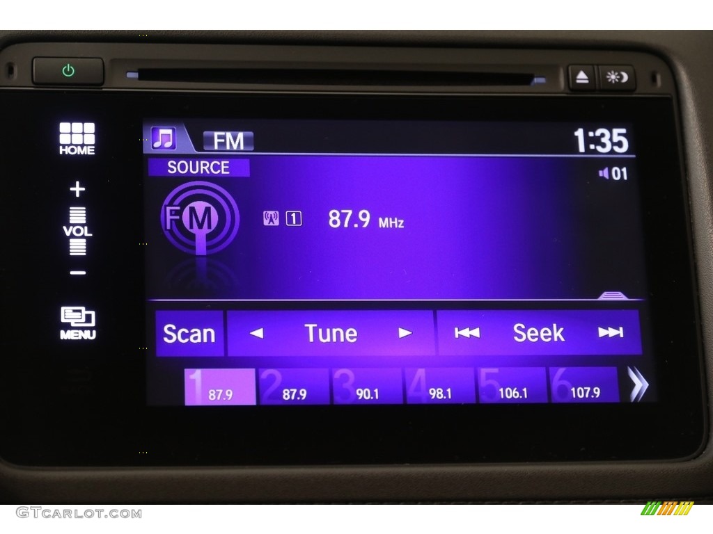 2016 HR-V EX AWD - Modern Steel Metallic / Black photo #11