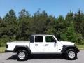 2020 Bright White Jeep Gladiator Sport 4x4  photo #5