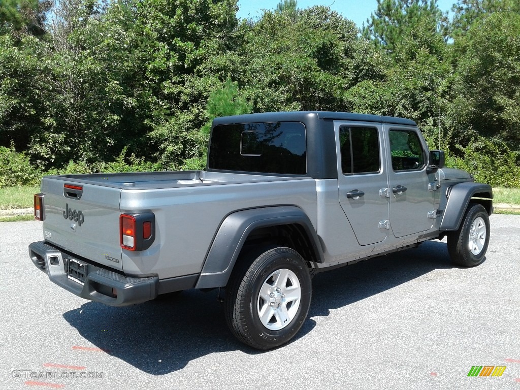 2020 Gladiator Sport 4x4 - Billet Silver Metallic / Black photo #6