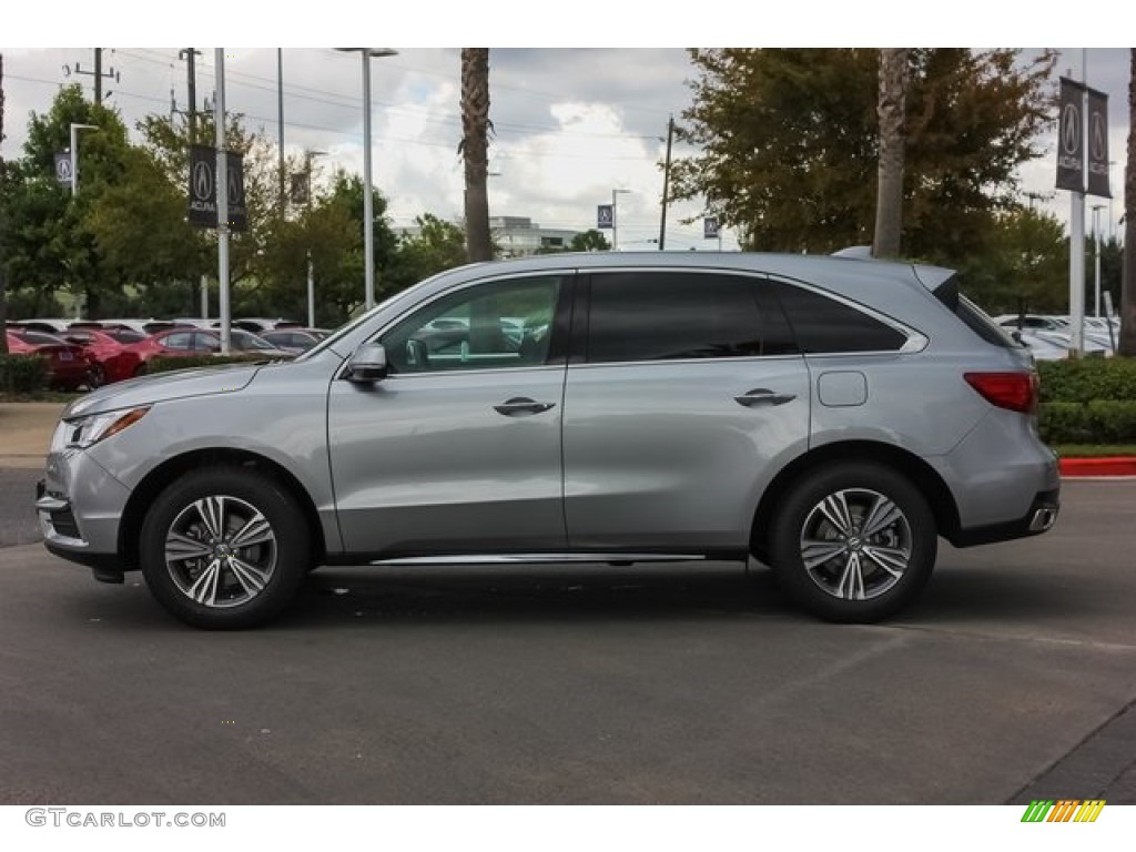 Lunar Silver Metallic 2020 Acura MDX FWD Exterior Photo #134629988