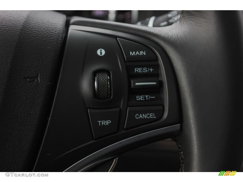 2020 Acura MDX FWD Graystone Steering Wheel Photo #134630363