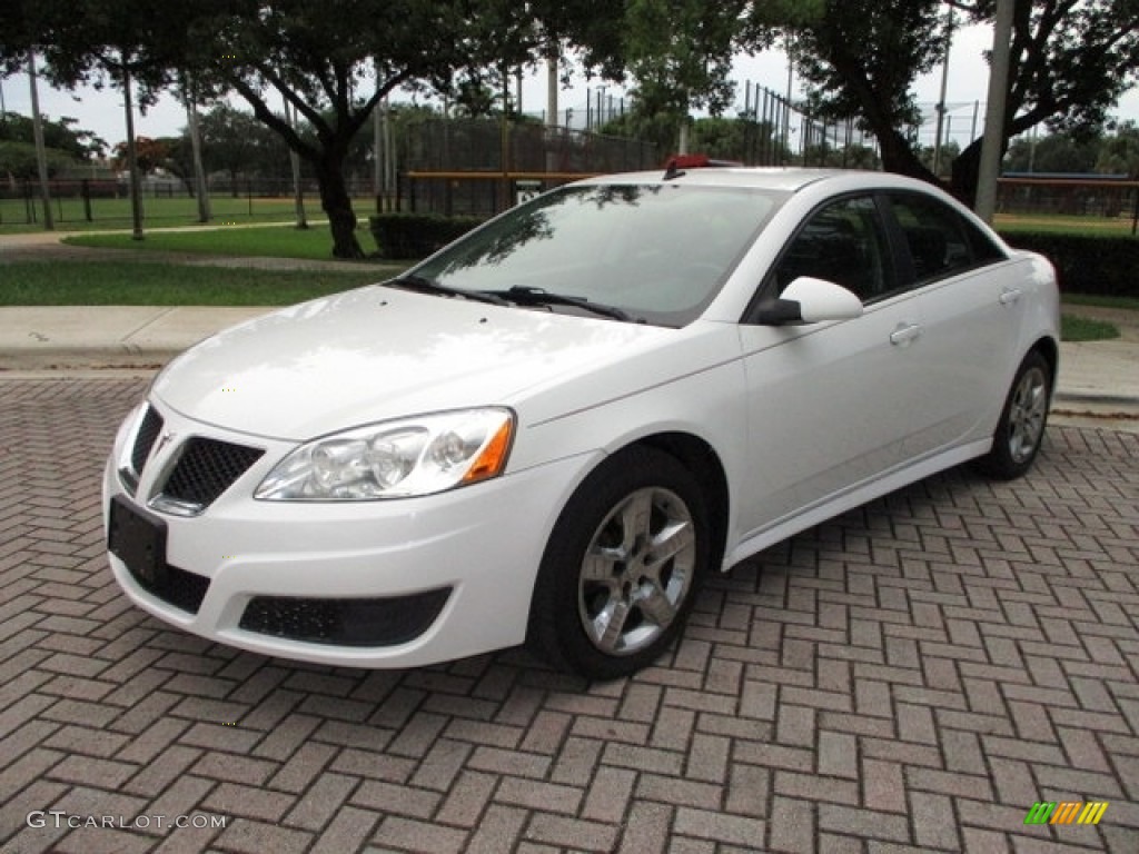 2010 G6 Sedan - Summit White / Ebony photo #1