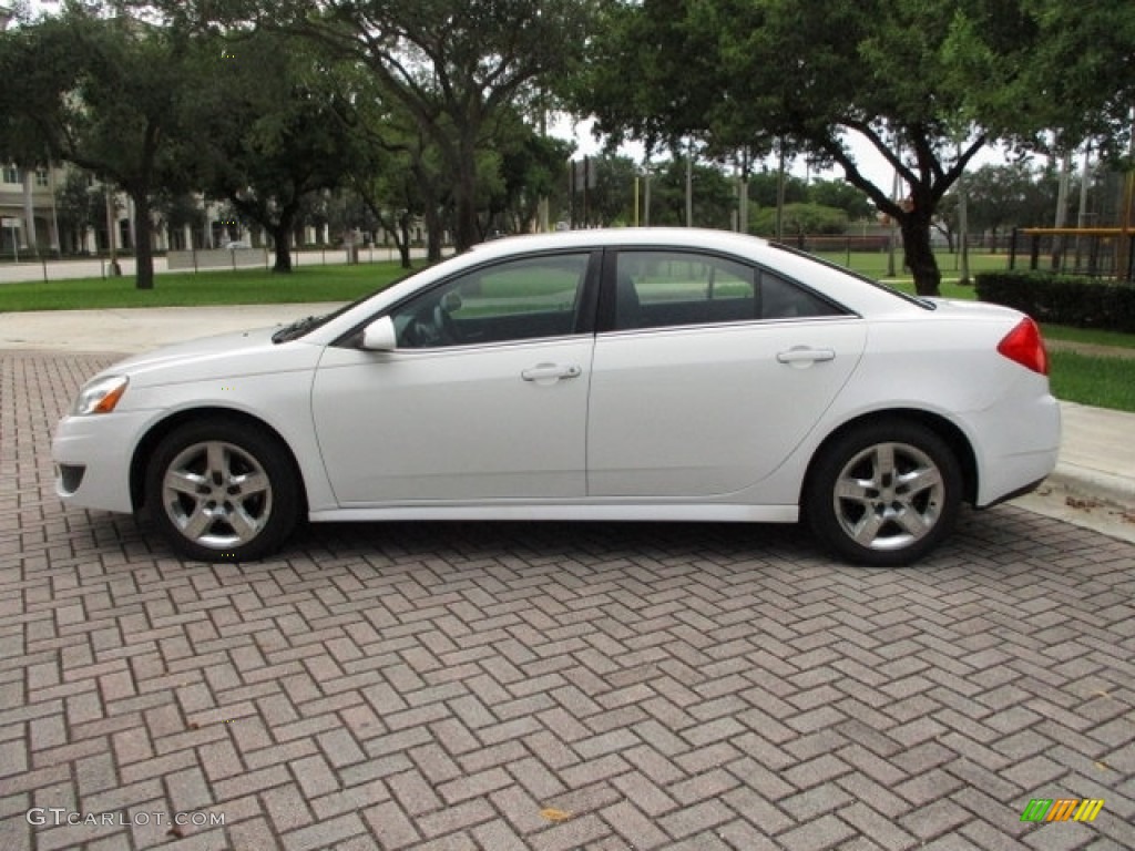 2010 G6 Sedan - Summit White / Ebony photo #3