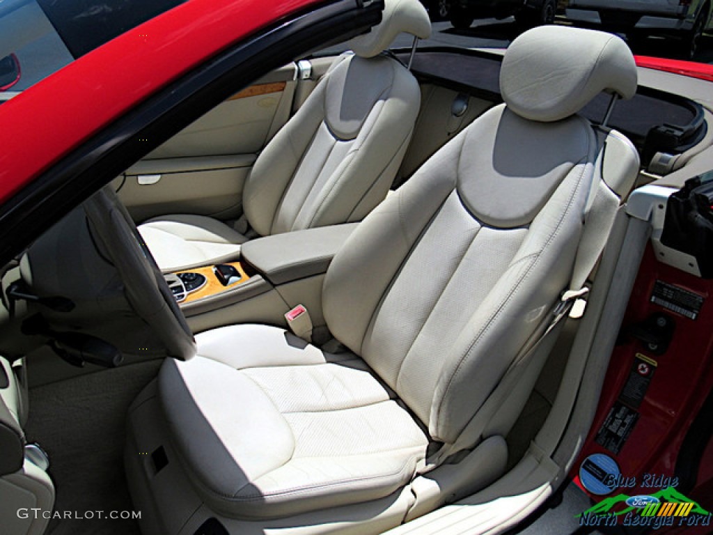 2003 SL 500 Roadster - Firemist Red Metallic / Ash photo #14