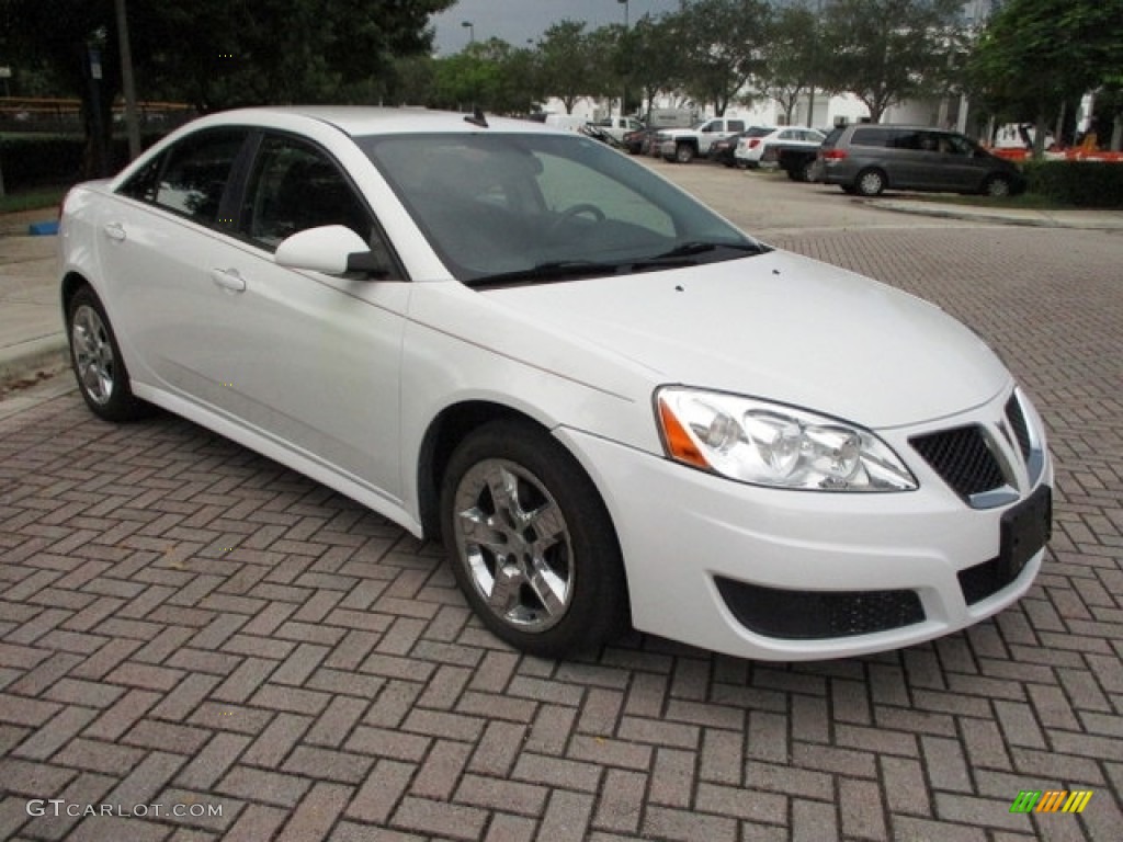 2010 G6 Sedan - Summit White / Ebony photo #13