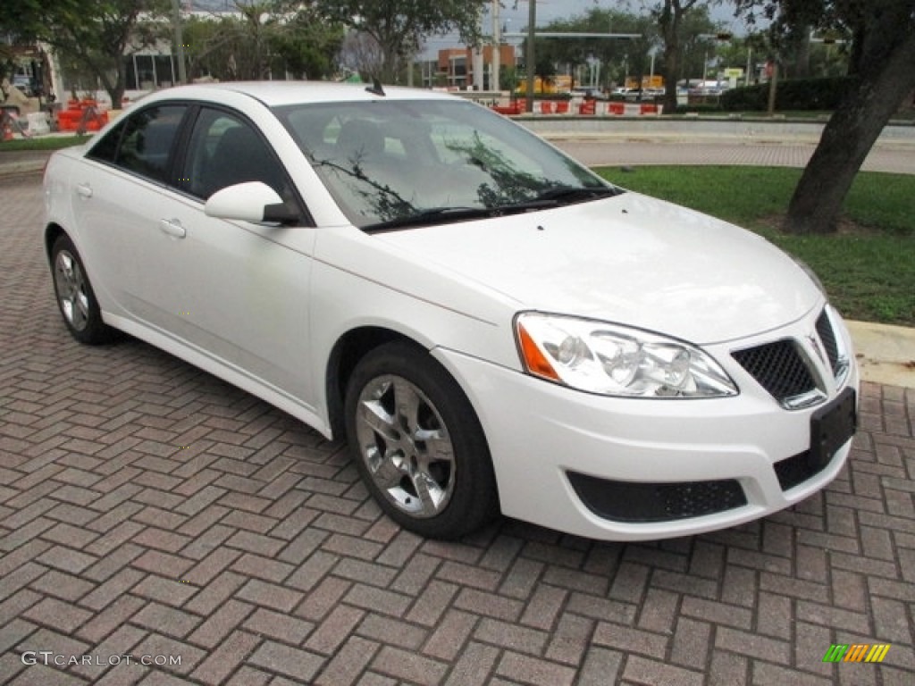 2010 G6 Sedan - Summit White / Ebony photo #21