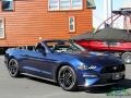 2018 Kona Blue Ford Mustang EcoBoost Convertible  photo #7