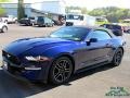2018 Kona Blue Ford Mustang EcoBoost Convertible  photo #9