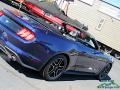 2018 Kona Blue Ford Mustang EcoBoost Convertible  photo #33