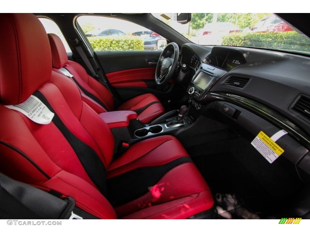Red Interior 2019 Acura ILX A-Spec Photo #134640746