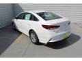 2019 Quartz White Pearl Hyundai Sonata SE  photo #7