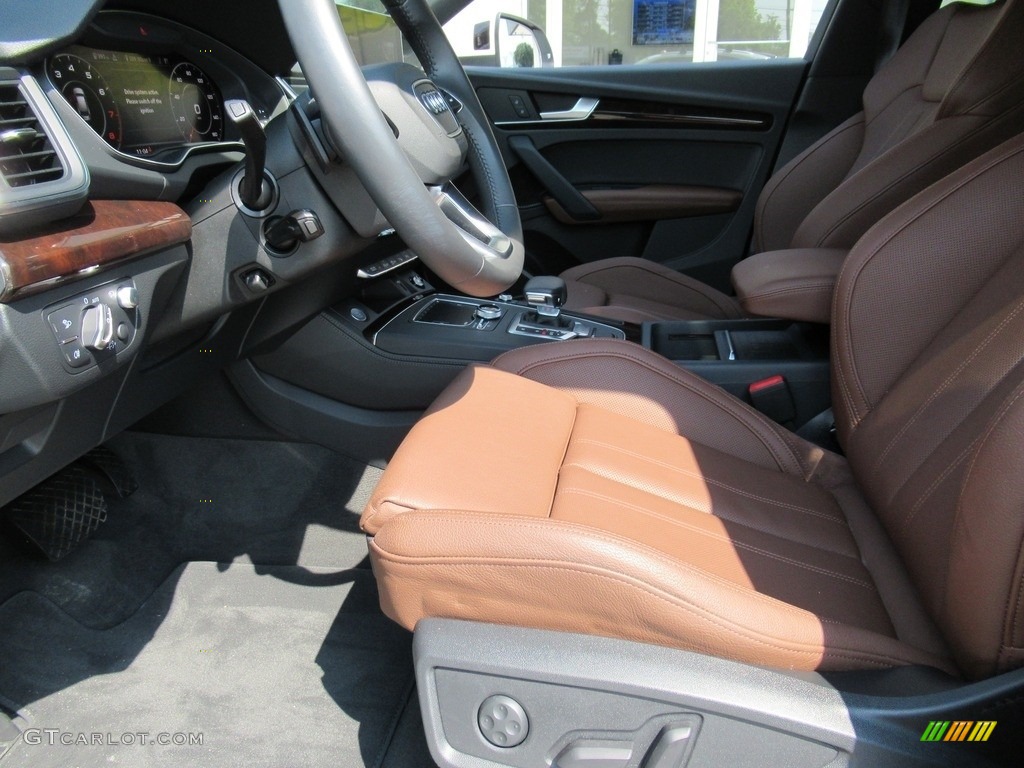 Nougat Brown Interior 2019 Audi Q5 Prestige quattro Photo #134641814