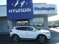 Dazzling White - Tucson Limited AWD Photo No. 2